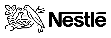 Nestle logo - a partner of Manzil